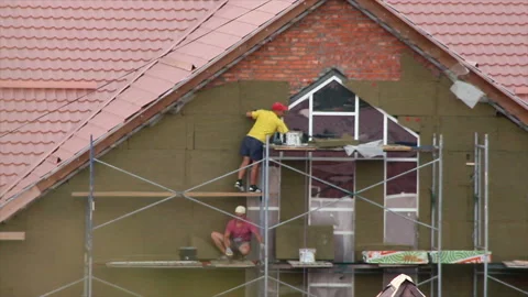 A clear division of work among workers Video stock 135406066