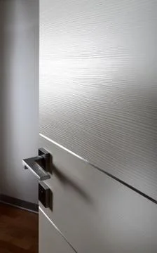 Clear door open c Foto stock