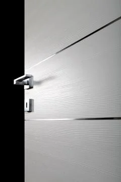 Clear door open d Foto stock