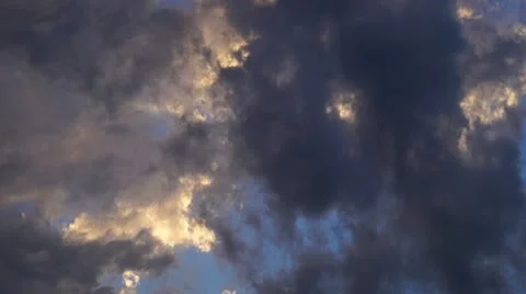 Clear dramatic clouds timelapse HD 1080 스톡 동영상 21034669