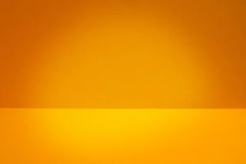 Clear empty yellow space Foto stock