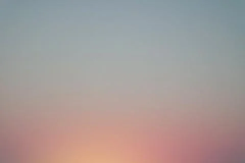 Clear evening sky witouth clouds over ocean. Sky background or gradient. Stockfoto's