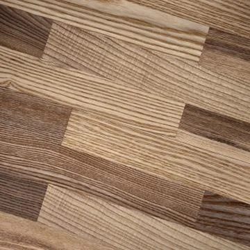 Clear expressive unique wooden pattern. Flooring of natural wood parquet desk Stock Photos
