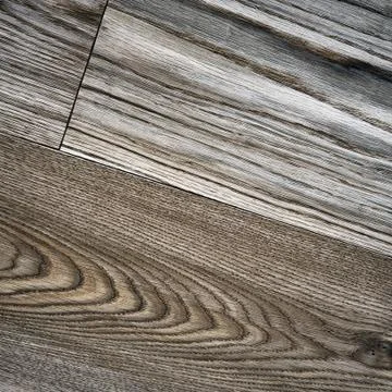 Clear expressive unique wooden pattern. Flooring of natural wood parquet desk Stock Photos
