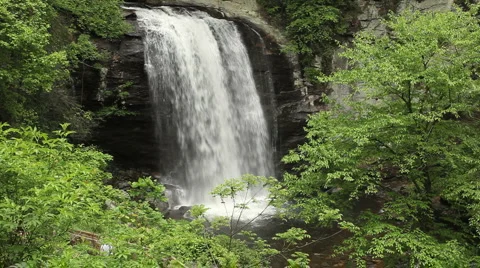 Clear falls (wide) Stock Footage 953926