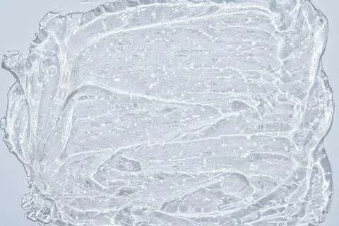 Clear gel swatch background Stock Photos