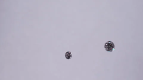 Clear Gems Falling Stock Footage 258658471