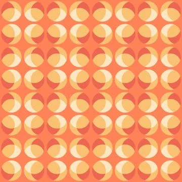 Clear geometric forms. Abstract vector seamless pattern. Stock Illustration