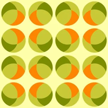 Clear geometric forms. Abstract vector seamless pattern. Stock Illustration