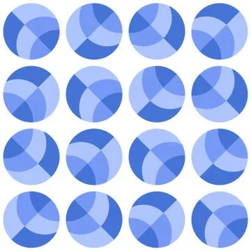 Clear geometric forms. Abstract vector seamless pattern. Illustrazione stock