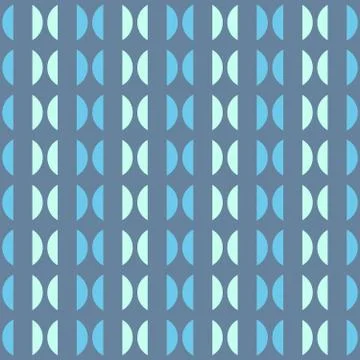 Clear geometric forms. Abstract vector seamless pattern. Stock Illustration