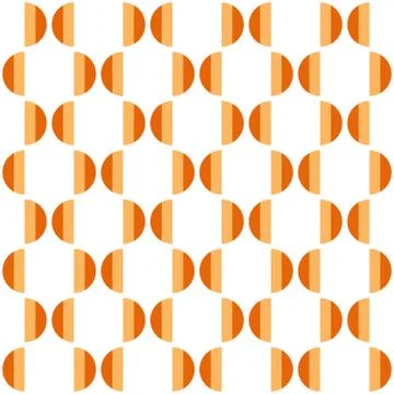 Clear geometric forms. Abstract vector seamless pattern. Stock Illustration