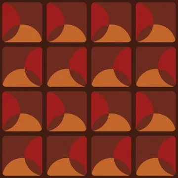 Clear geometric forms. Abstract vector seamless pattern. Stock Illustration