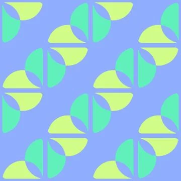 Clear geometric forms. Abstract vector seamless pattern. Stock Illustration