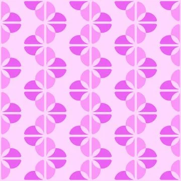 Clear geometric forms. Abstract vector seamless pattern. Stock Illustration