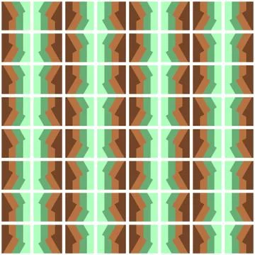 Clear geometric forms. Abstract vector seamless pattern. Stock Illustration