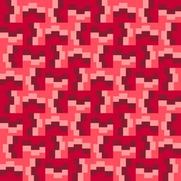 Clear geometric forms. Abstract vector seamless pattern. Stock Illustration