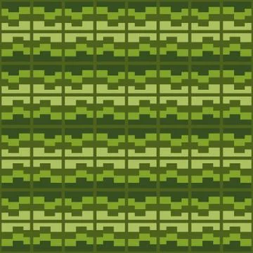 Clear geometric forms. Abstract vector seamless pattern. Stock Illustration