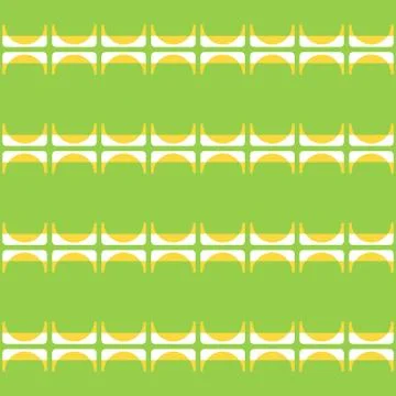 Clear geometric forms. Abstract vector seamless pattern. Stock Illustration