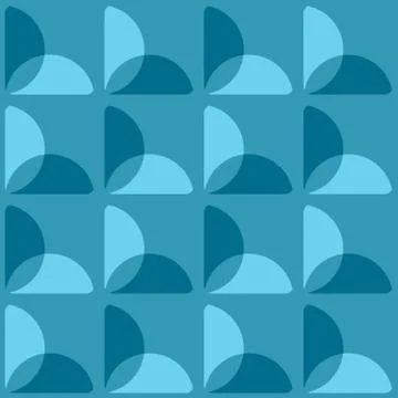 Clear geometric forms. Abstract vector seamless pattern. Stock Illustration