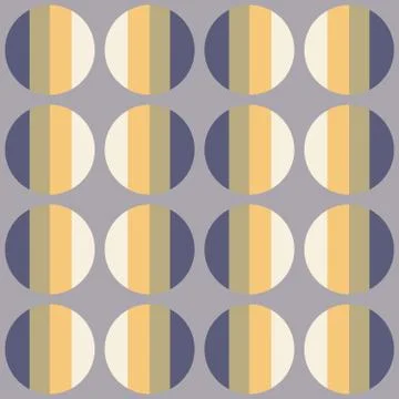 Clear geometric forms. Abstract vector seamless pattern. Stock Illustration