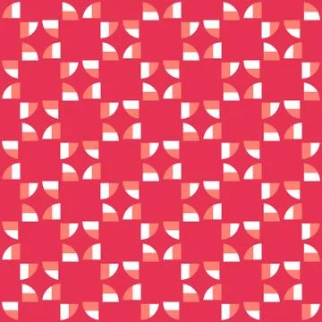 Clear geometric forms. Abstract vector seamless pattern. Stock Illustration