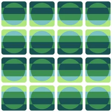 Clear geometric forms. Abstract vector seamless pattern. Stock Illustration