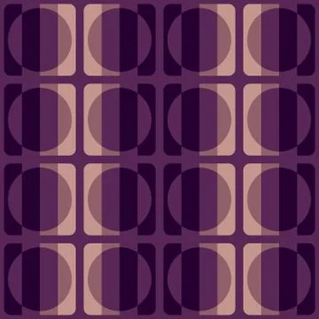 Clear geometric forms. Abstract vector seamless pattern. Stock Illustration