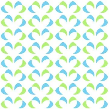 Clear geometric forms. Abstract vector seamless pattern. Illustrazione stock