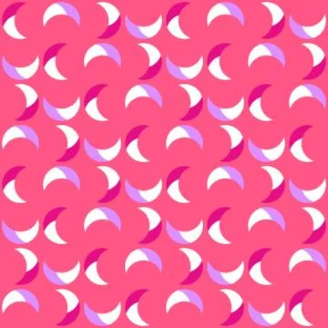 Clear geometric forms. Abstract vector seamless pattern. Stock Illustration