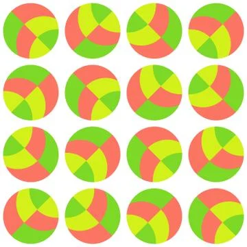 Clear geometric forms. Abstract vector seamless pattern. Stock Illustration