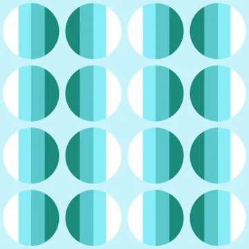 Clear geometric forms. Abstract vector seamless pattern. Stock Illustration