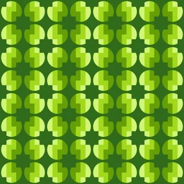 Clear geometric forms. Abstract vector seamless pattern. Stock Illustration