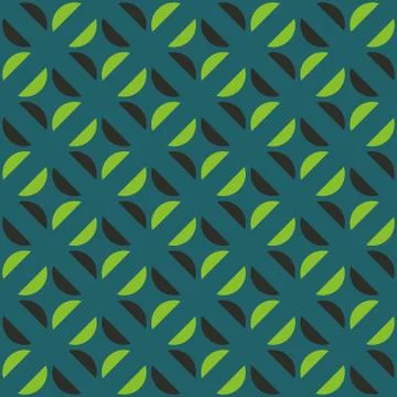 Clear geometric forms. Abstract vector seamless pattern. Stock Illustration