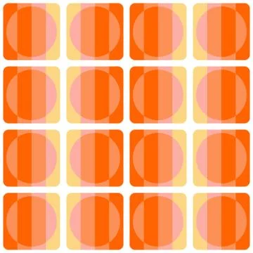 Clear geometric forms. Abstract vector seamless pattern. Stock Illustration