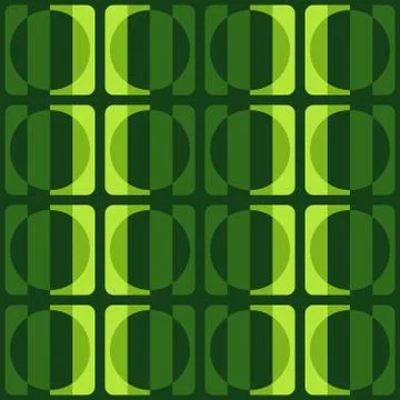 Clear geometric forms. Abstract vector seamless pattern. Stock Illustration