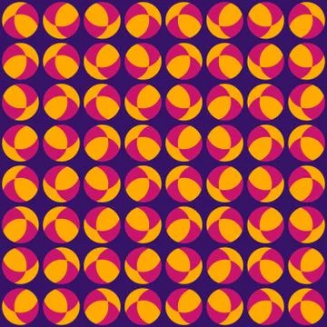 Clear geometric forms. Abstract vector seamless pattern. Illustrazione stock