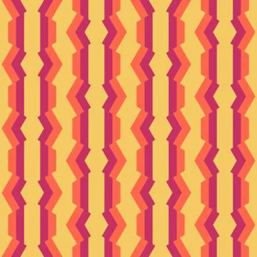 Clear geometric forms. Abstract vector seamless pattern. Stock Illustration