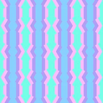 Clear geometric forms. Abstract vector seamless pattern. Stock Illustration