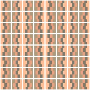 Clear geometric forms. Abstract vector seamless pattern. Stock Illustration