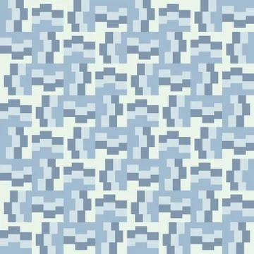 Clear geometric forms. Abstract vector seamless pattern. Stock Illustration