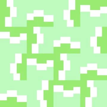 Clear geometric forms. Abstract vector seamless pattern. Stock Illustration