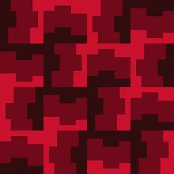 Clear geometric forms. Abstract vector seamless pattern. Stock Illustration