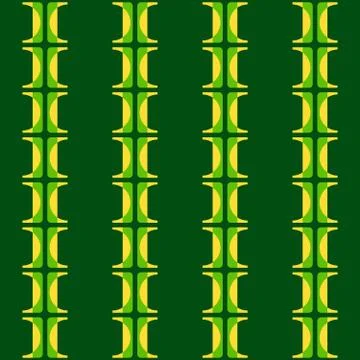 Clear geometric forms. Abstract vector seamless pattern. Stock Illustration