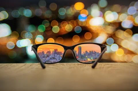 Clear glasses Stock Photos