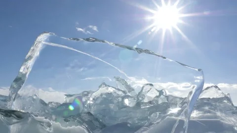 Clear ice 002 Stock Footage 152873870