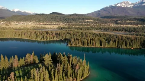 Clear lake overhead Stock Footage 134343248