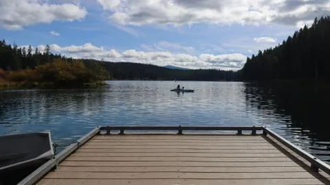 On clear Lake Stock Photos