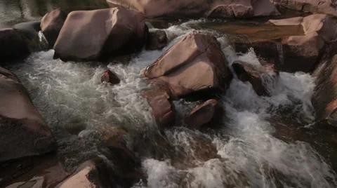 Clear Missouri stream Stock Footage 37044449