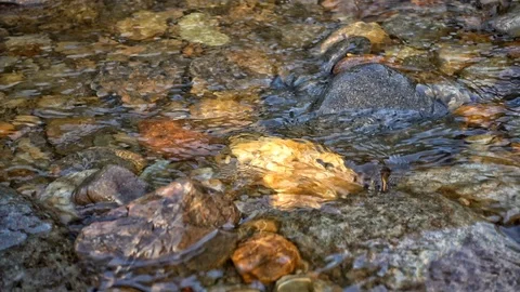 Clear mountain water Видео 99193813